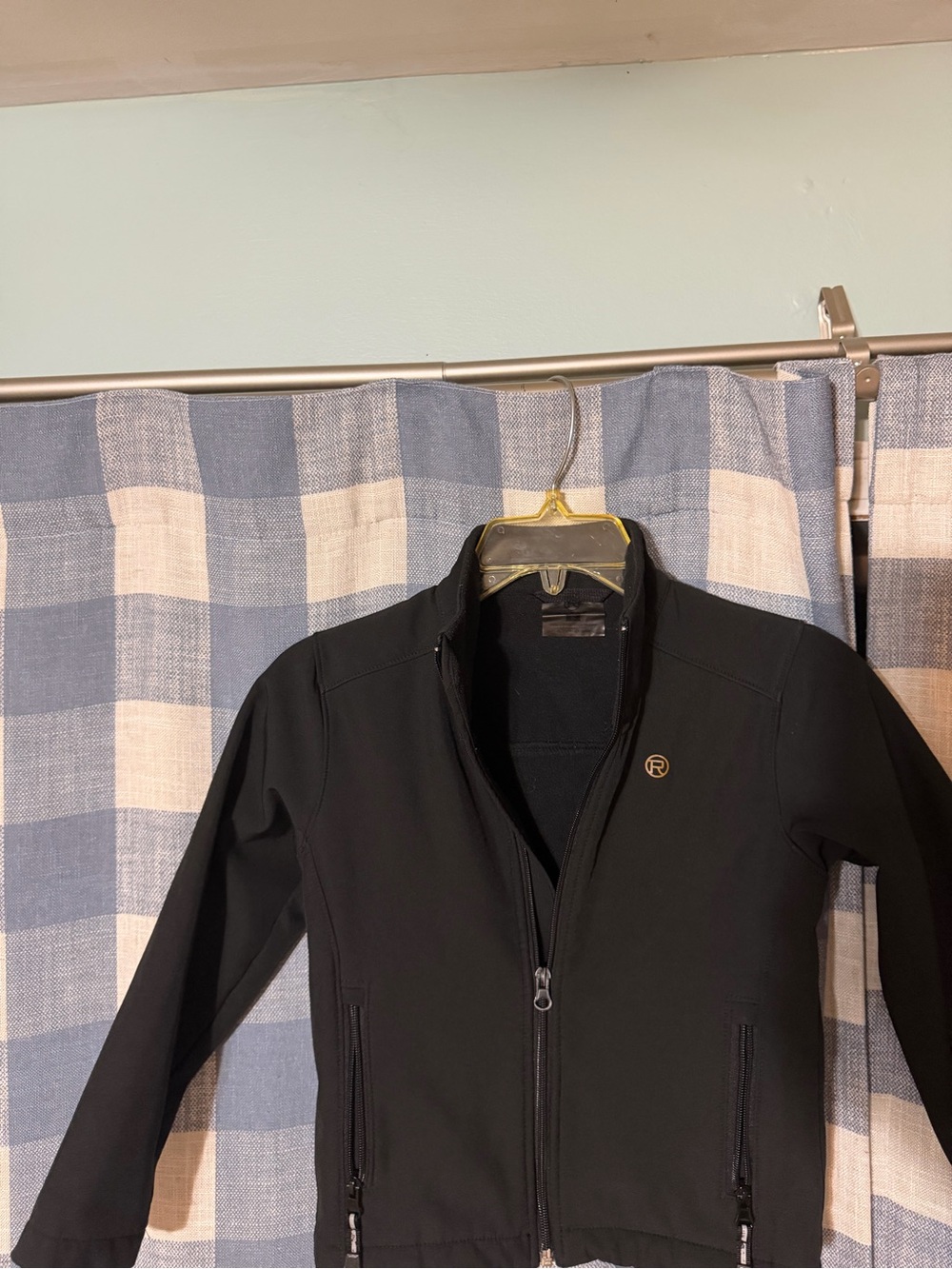 Roper Black Softshell Jacket Size Small
